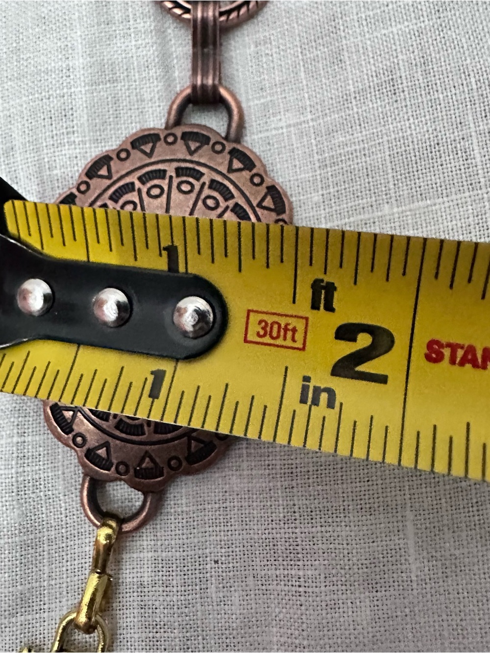 RUBYRUDI • Pendant Necklace Art to Wear UP CYCLED, Western SUSTAINABLE, OOAK - Picture 6 of 16